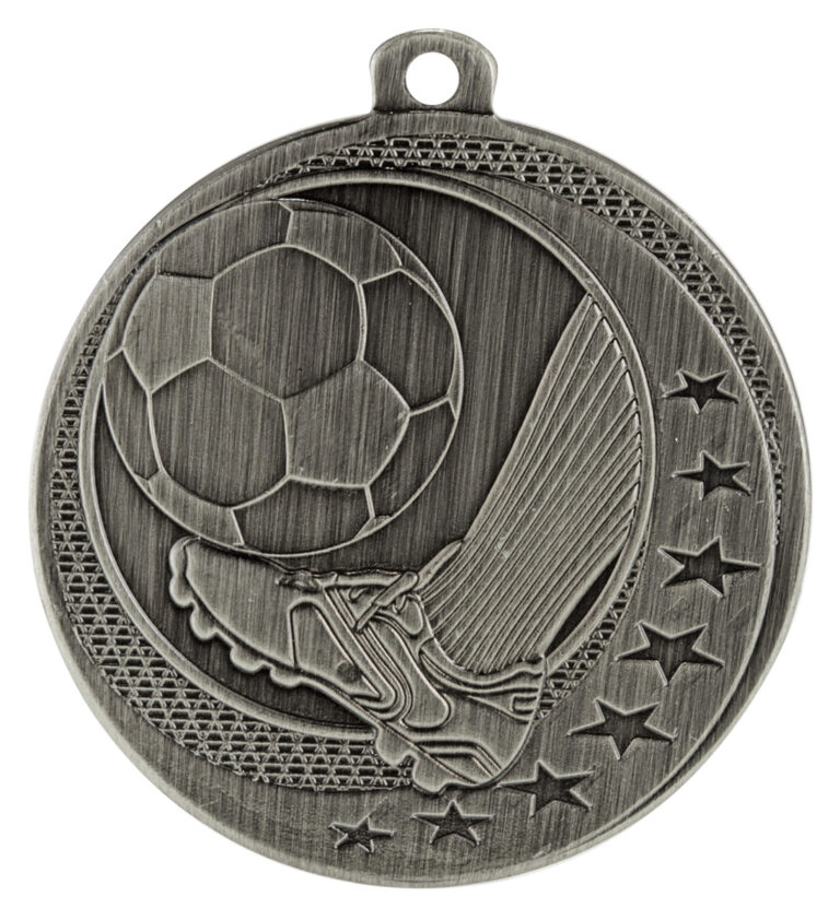 Football Wayfare Medal Silver Trophies