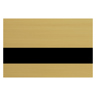 Laser Lights Brushed Gold / Black