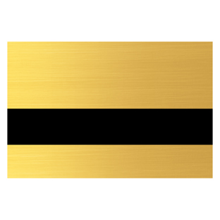 Laser Lights Brushed Gold / Black