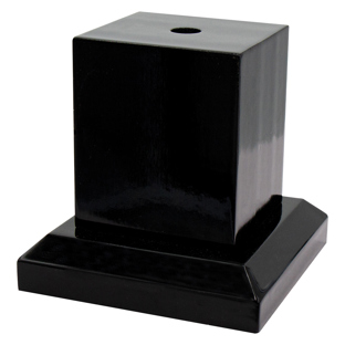 Black Pedestal Base