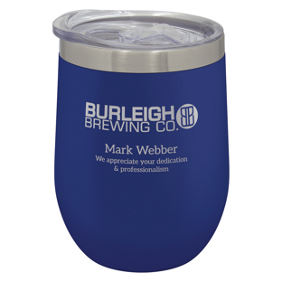 Wine Tumbler Blue