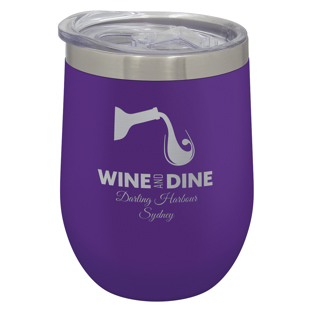 Wine Tumbler Purple