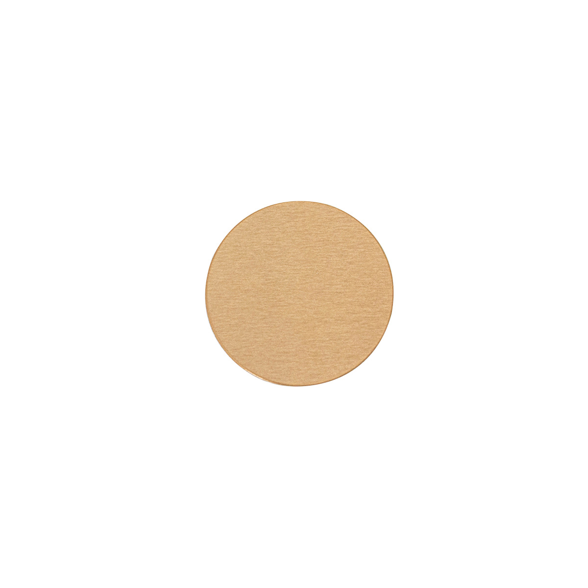 Sublimation Disc - Bronze with Adhesive