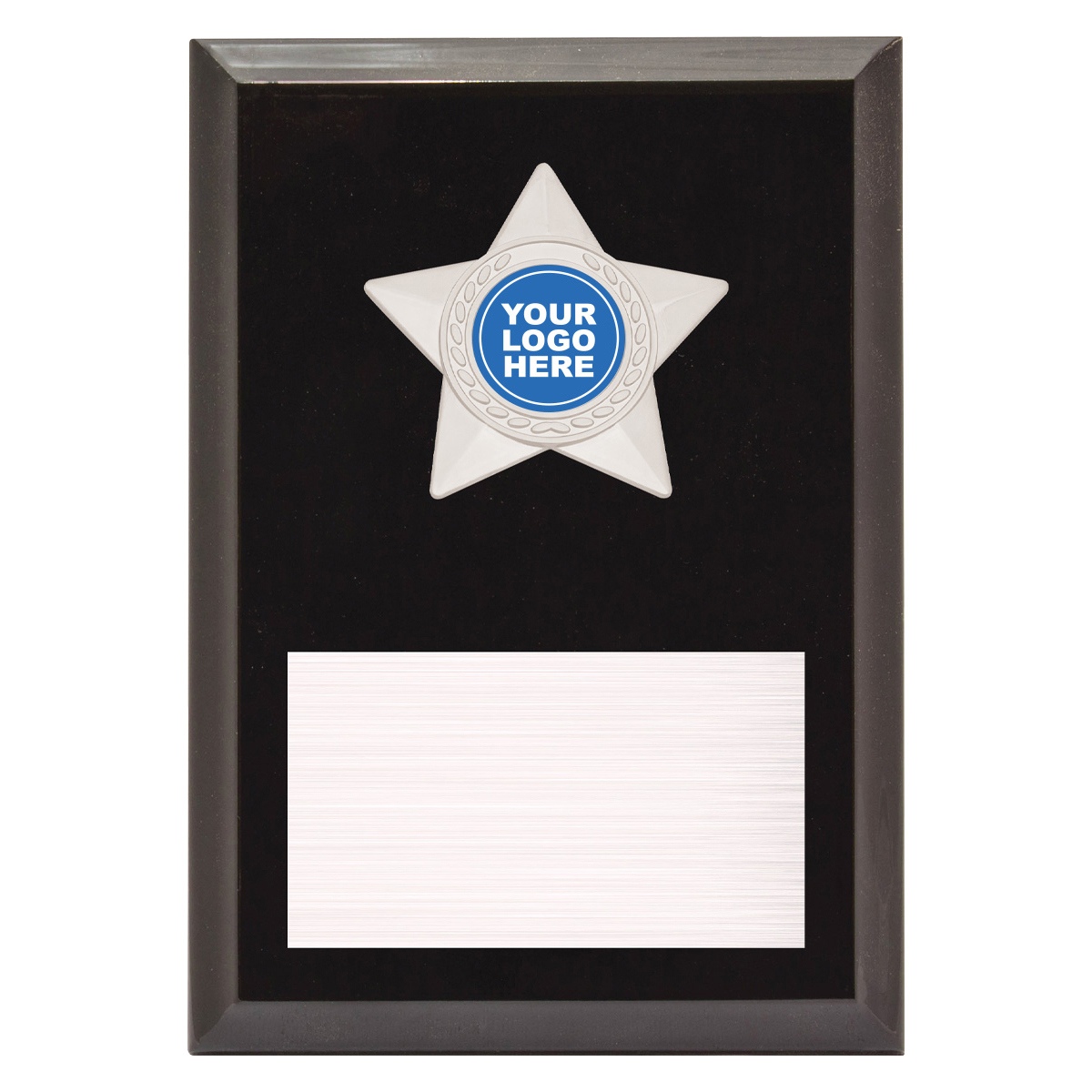 Star Plaque - Silver