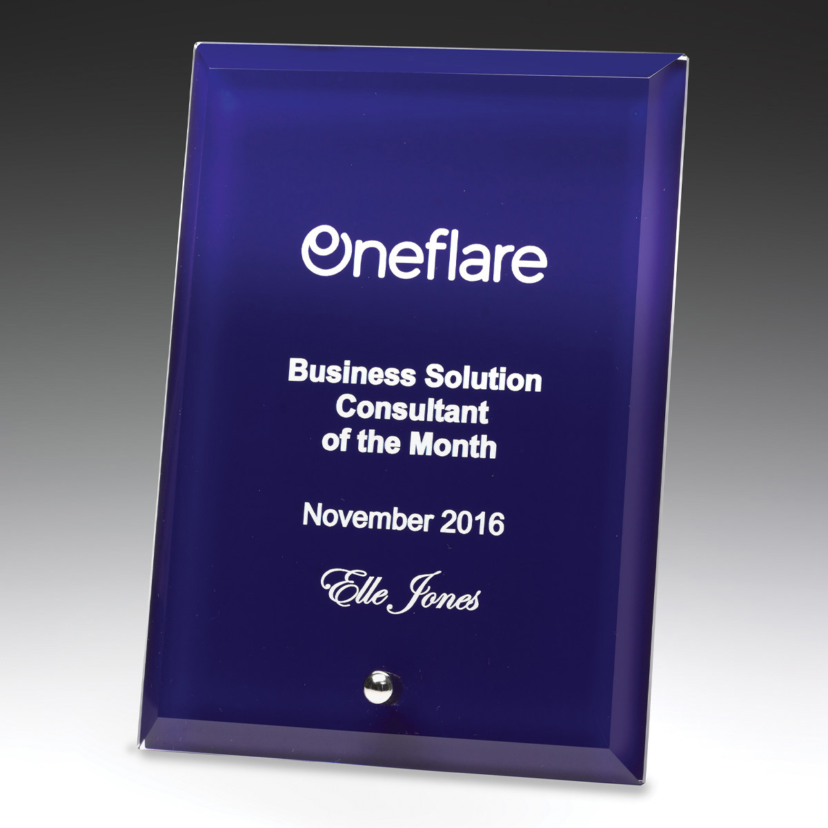 Prime Plaque Blue