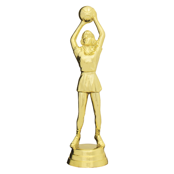 Trophy Supplies - Netball Shooter Gold - Trophies & Awards - Trophies