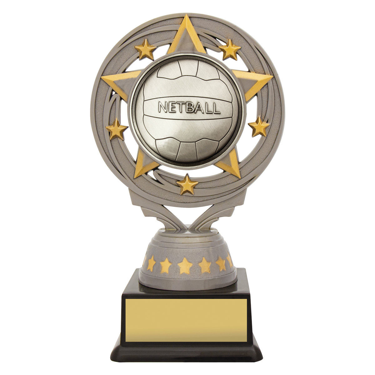 Silver Netball Torch