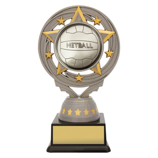 Silver Netball Torch