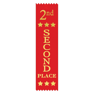 Star Ribbon - Second Place