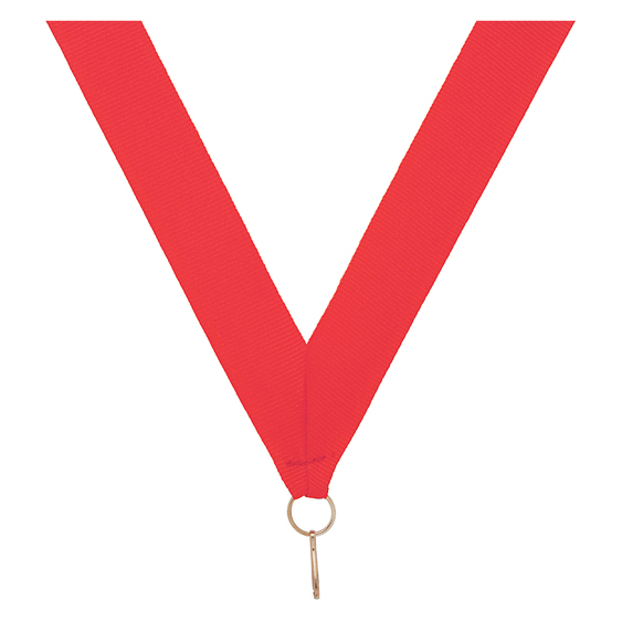 Sport Medal Ribbons - Red Ribbon - Trophies & Awards - Trophies