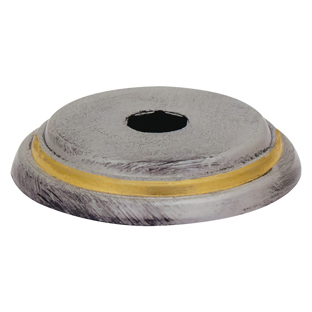 Plastic Lids - Antique Silver