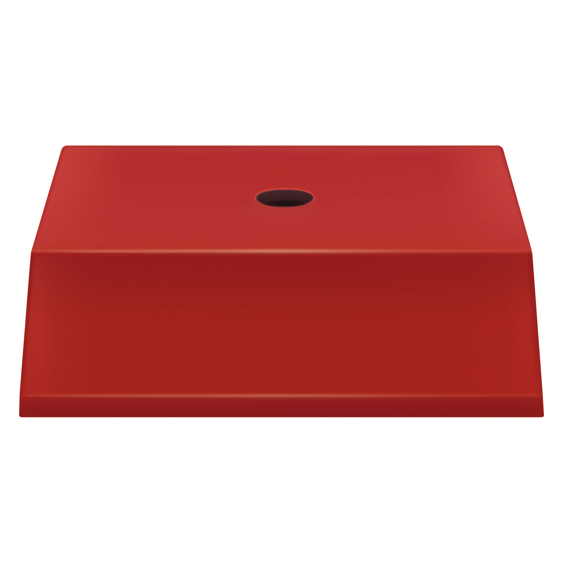 Plastic Trophy Bases - Red Trophy Base - Trophies & Awards - Trophies