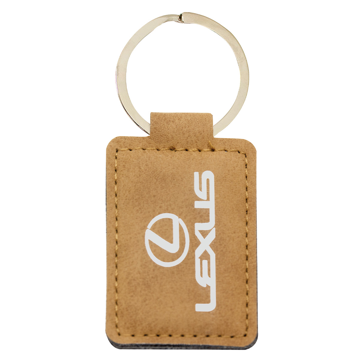 Leatherette Keychain