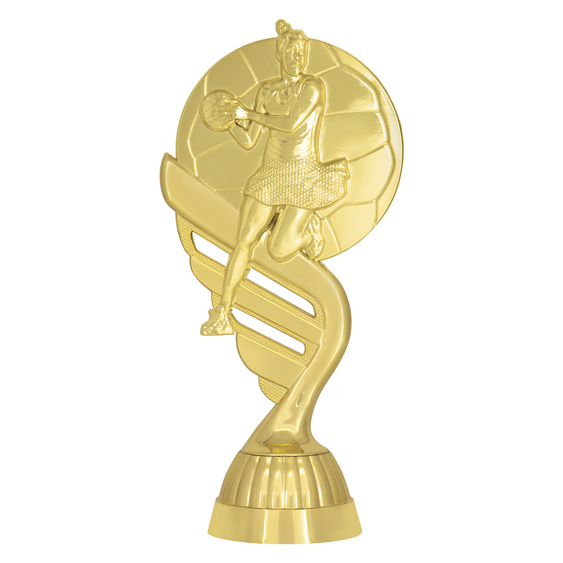 Trophy Supplies - Netball Gold - Trophies & Awards - Trophies