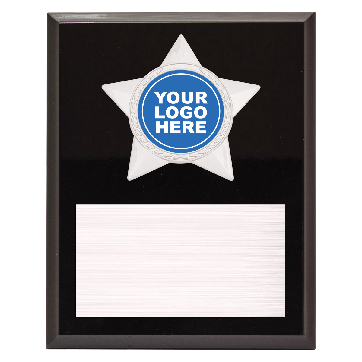 Star Plaque - Silver