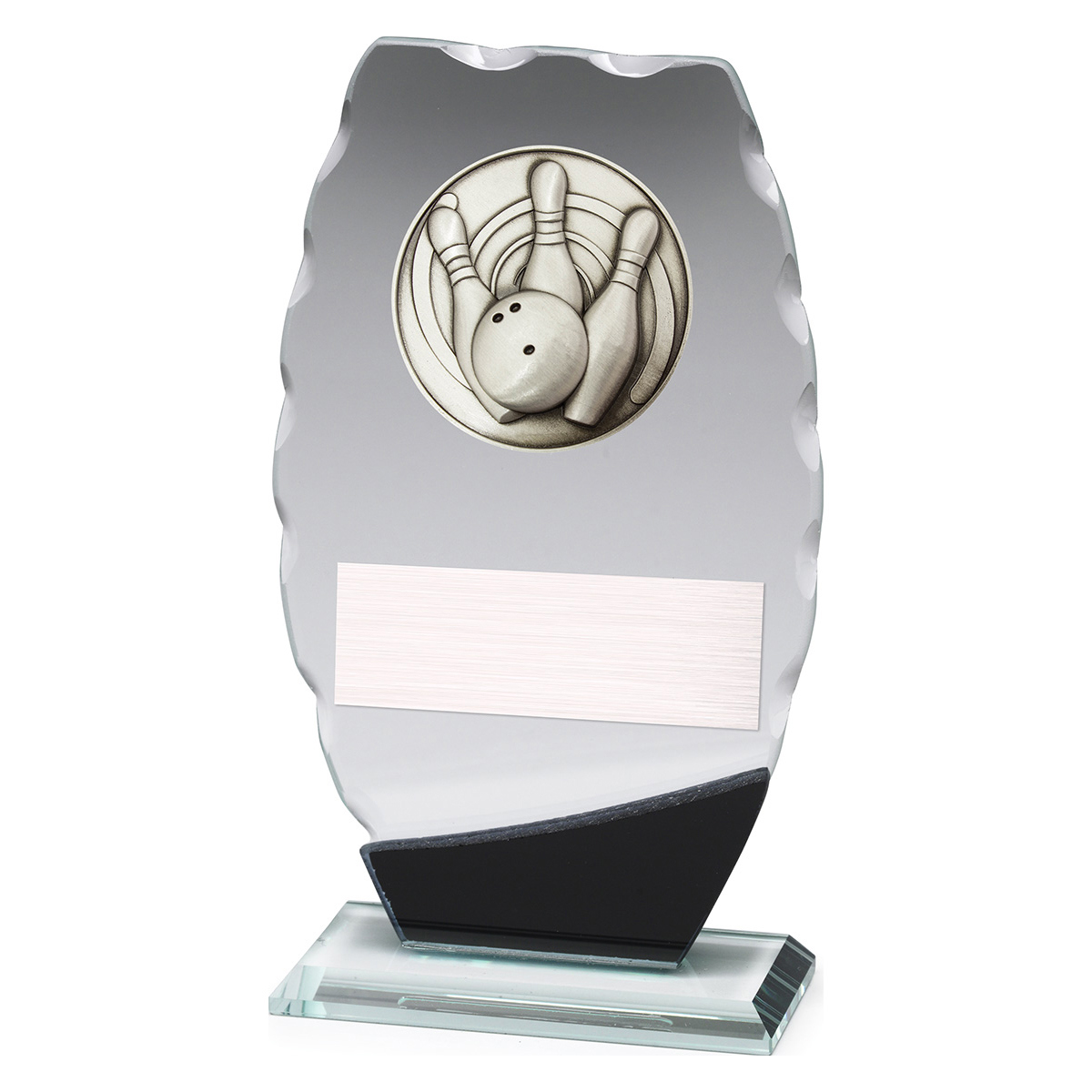 Clipped Oval Glass - Tenpin