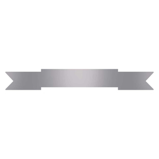 Silver Ribbon 205mm