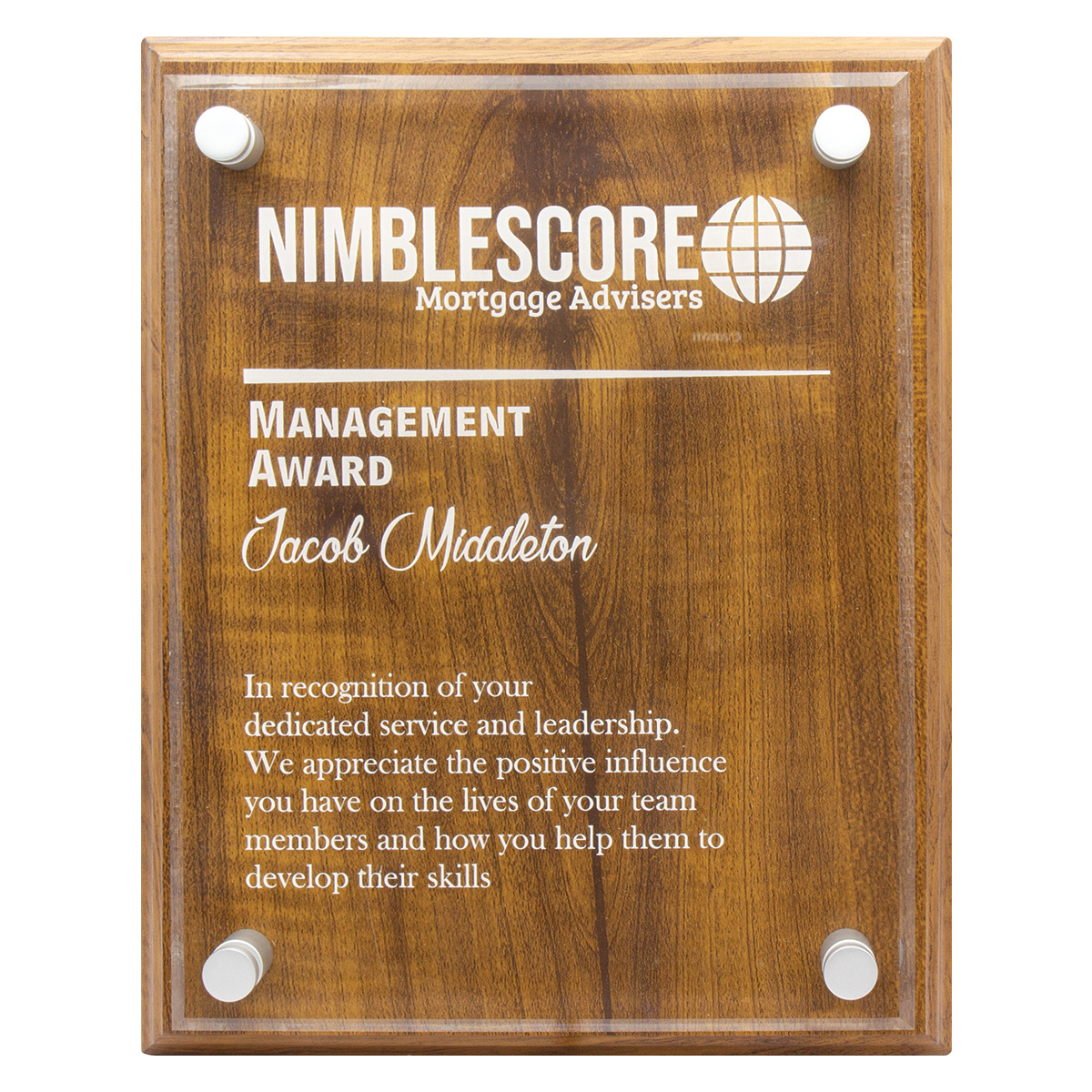 Artisan Floating Plaque