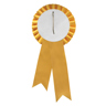 Yellow Rosette w/ Hook