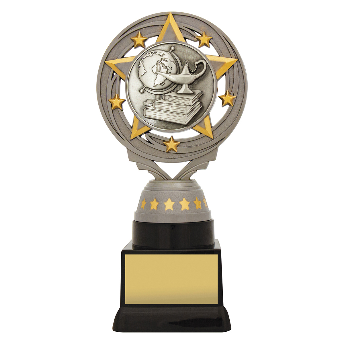 Silver Academic Torch