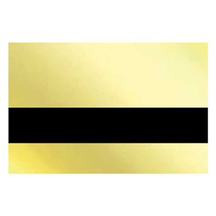 FlexiBrass Mirror Trophy Gold