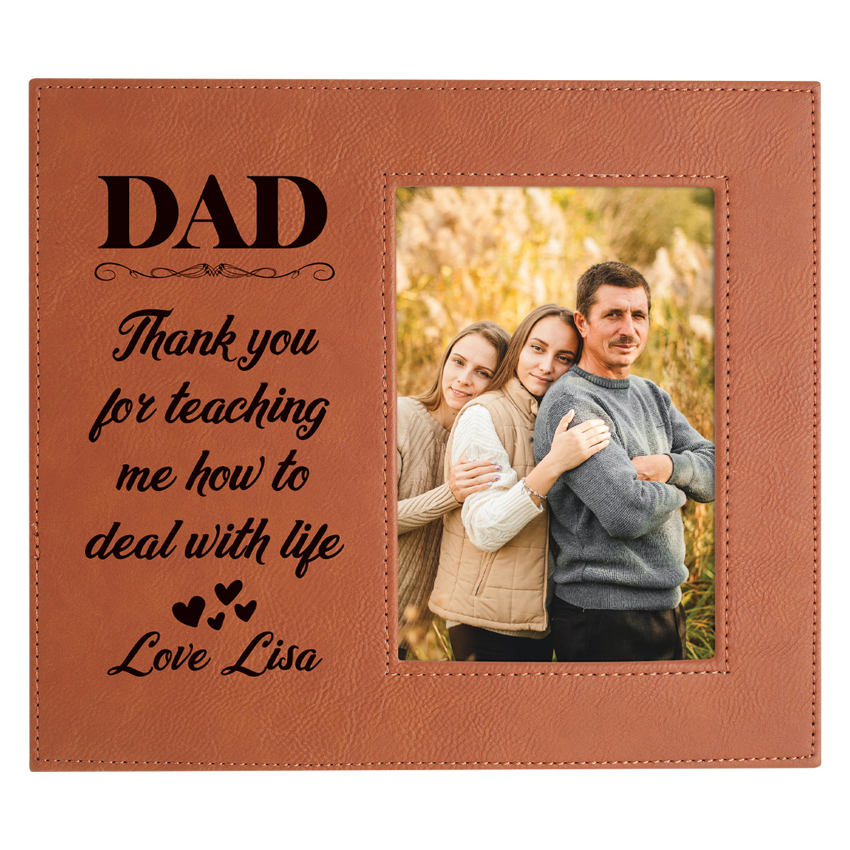 Leatherette Photo Frame