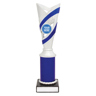 Curve Cups - Silver / Blue!