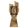 Antique Gold Lynx - Boxing!