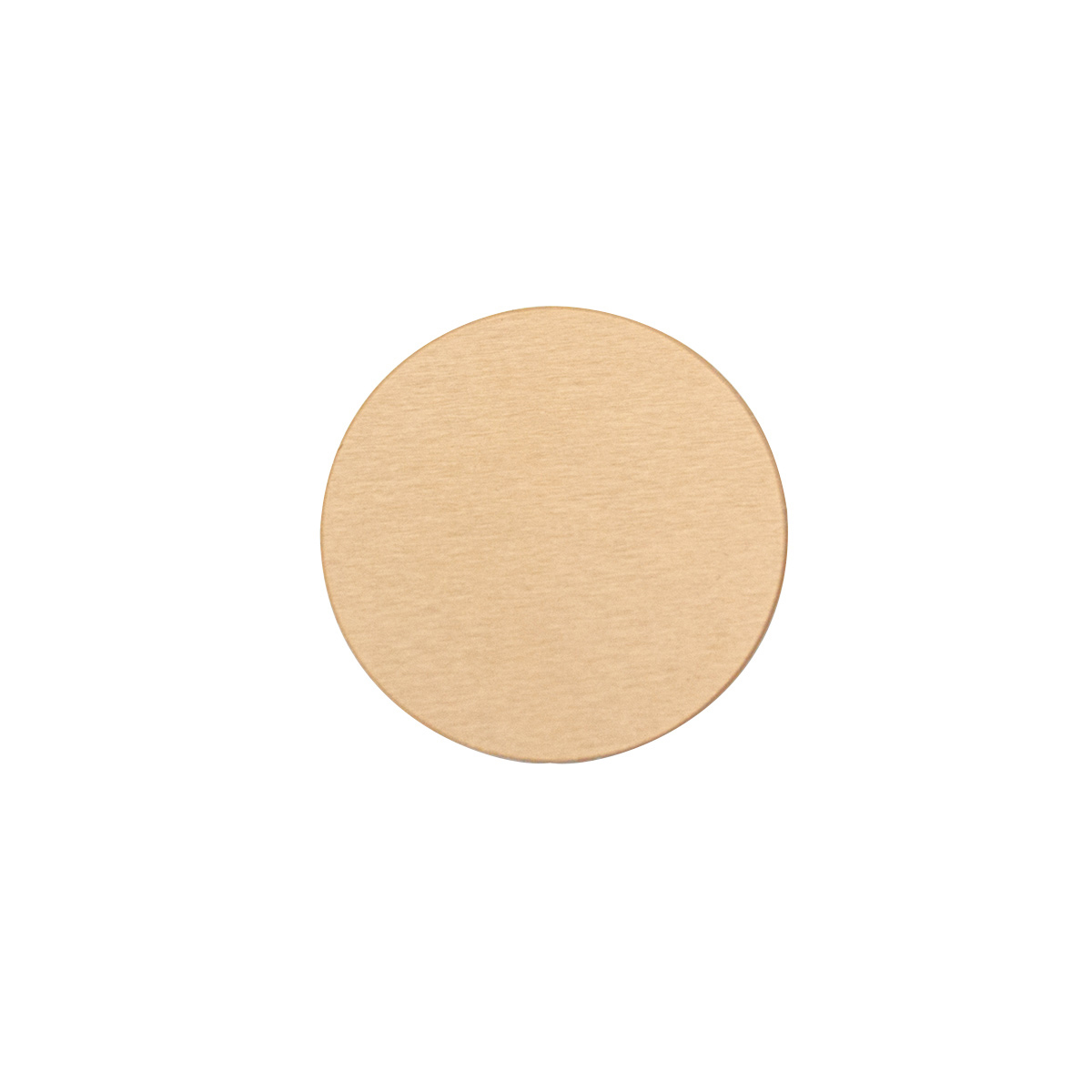 Sublimation Disc - Bronze with Adhesive