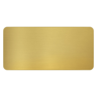 Plate - 75x38mm