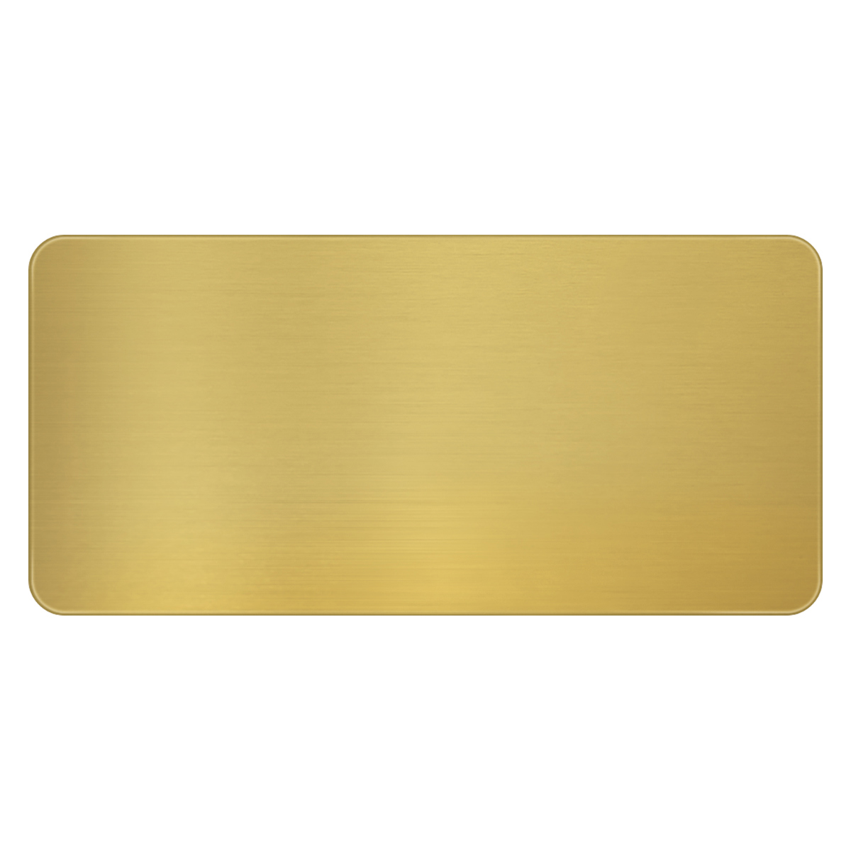 Plate - 75x38mm