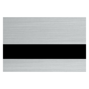 Laser Lights Brushed Silver / Black