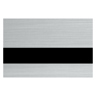Laser Lights Brushed Silver / Black