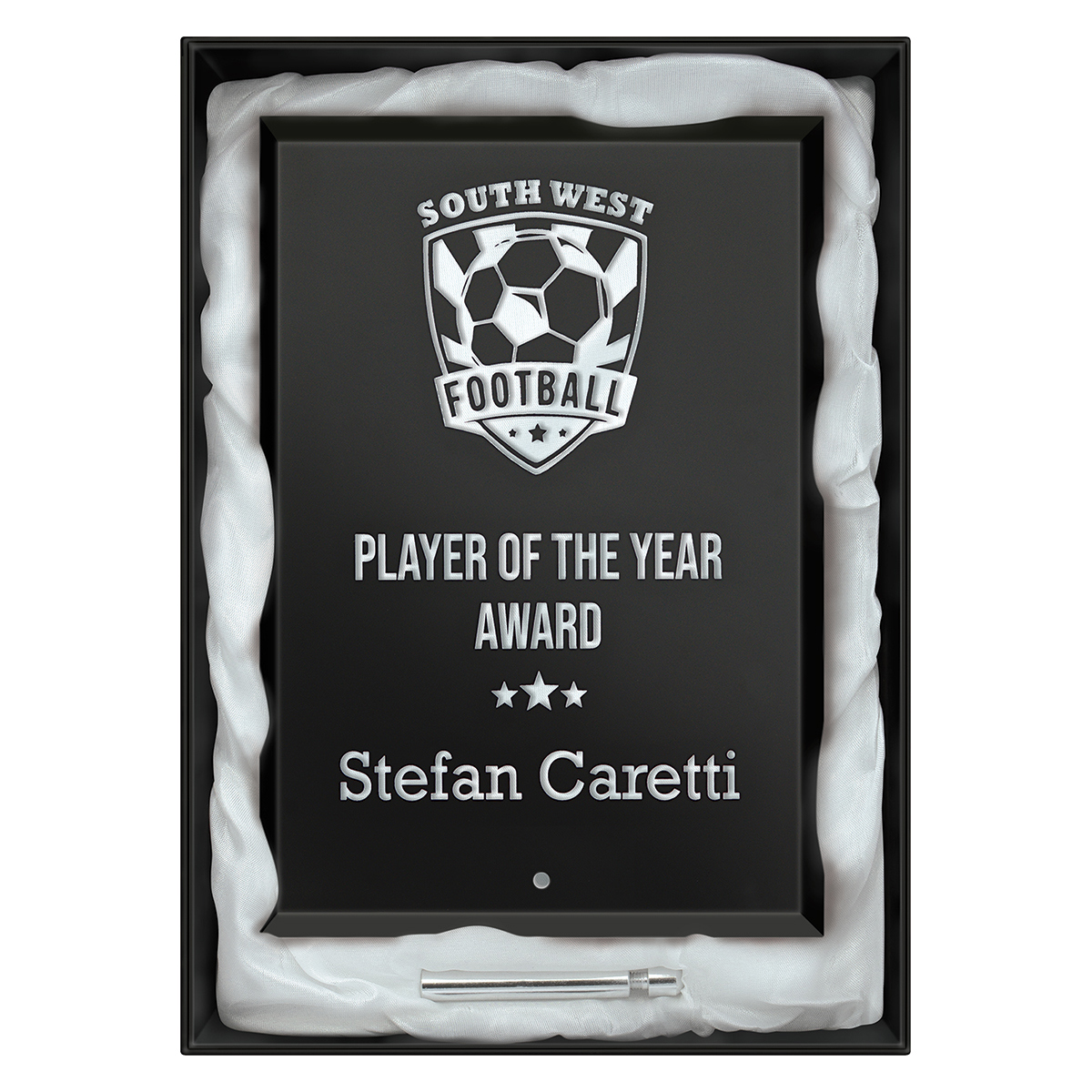 Radiant Plaque Black