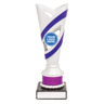 Curve Cups - Silver / Purple!