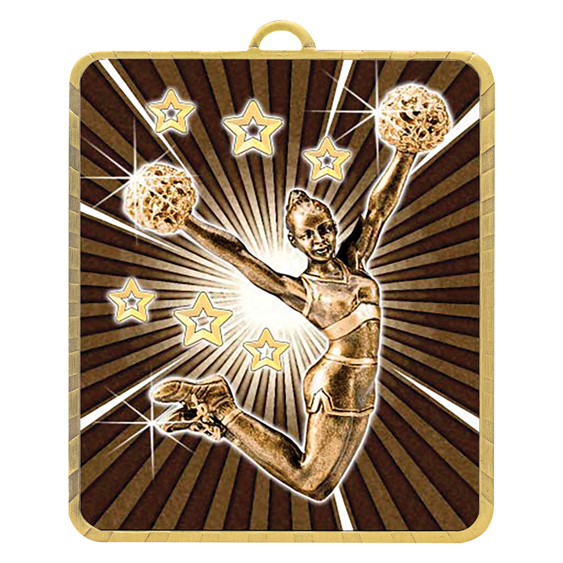 Gold Lynx Medal - Cheerleading!