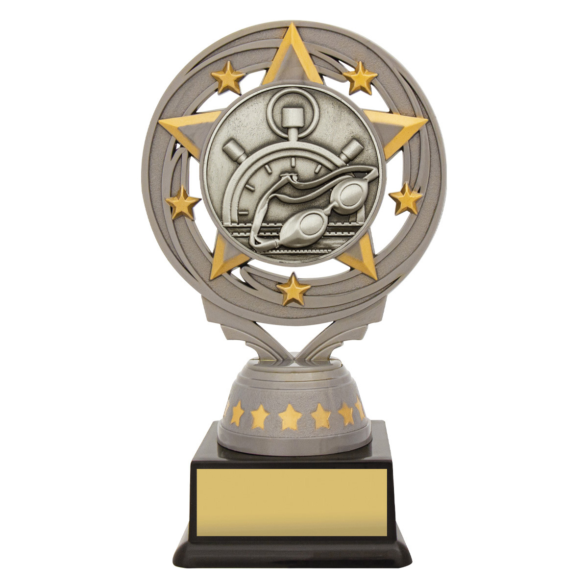 Silver Swim Torch