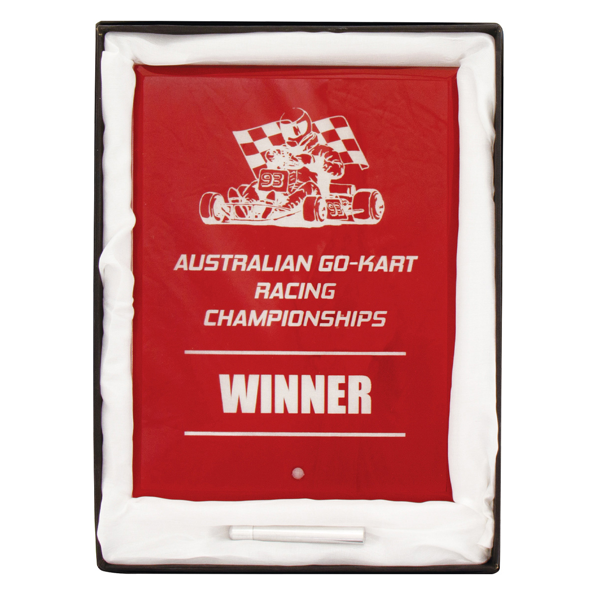Craft Plaque Red