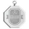 Glass Medal - Octagon