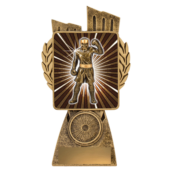 Antique Gold Lynx - Boxing!