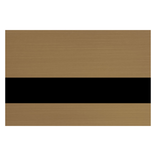Laser Lights Brushed Bronze / Black