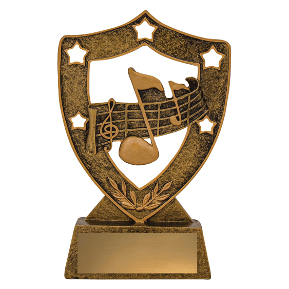Music Gold Shield!