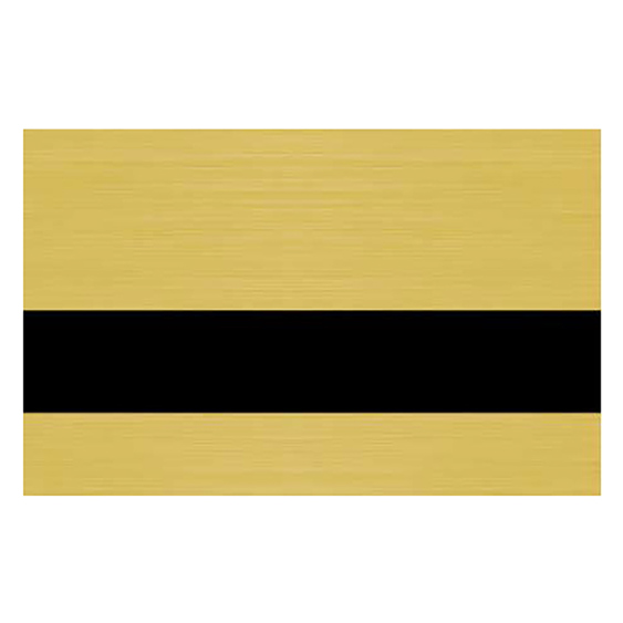 FlexiBrass Brushed Gold / Black!