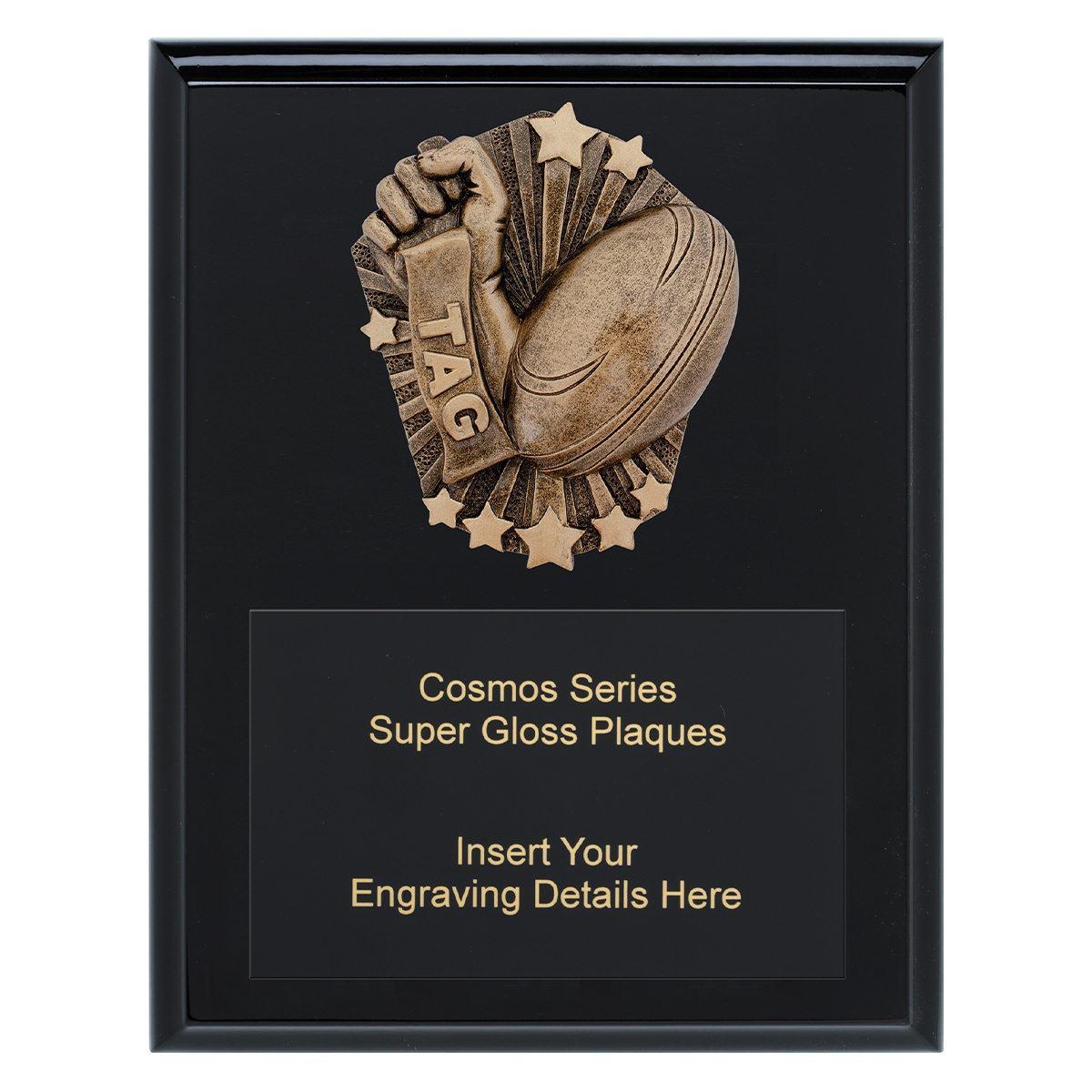 Cosmos Super Plaque - Tag Footy
