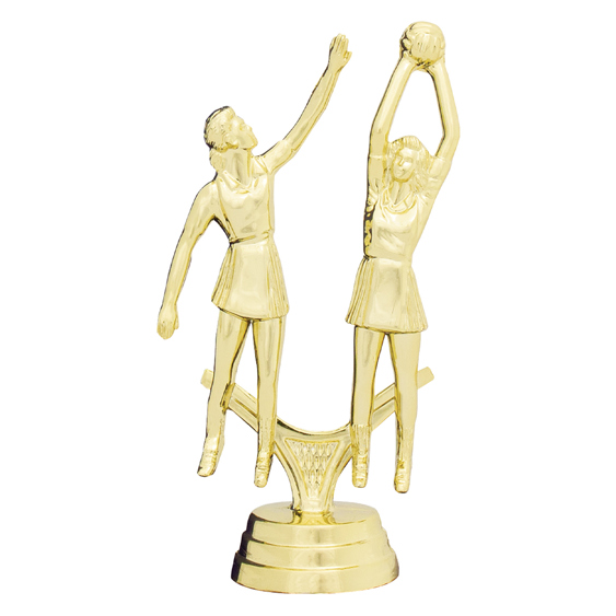 Trophy Supplies - Netball Double Gold - Trophies & Awards - Trophies