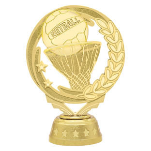 Gold Netball Torch