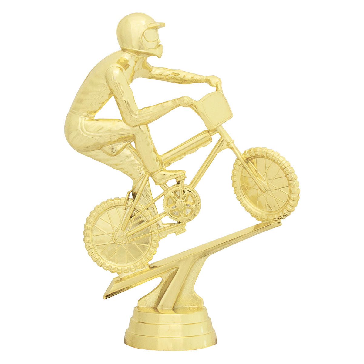 Gold BMX Rider