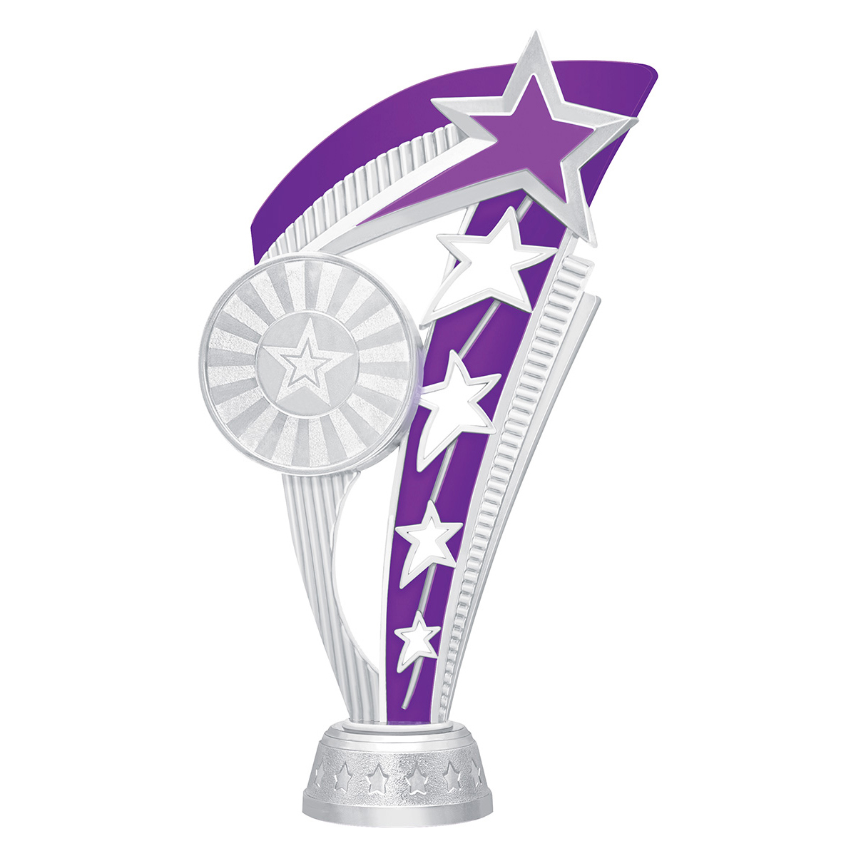 Echo Star - Silver / Purple