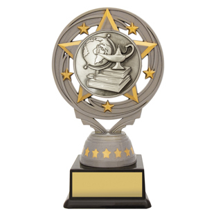 Silver Academic Torch