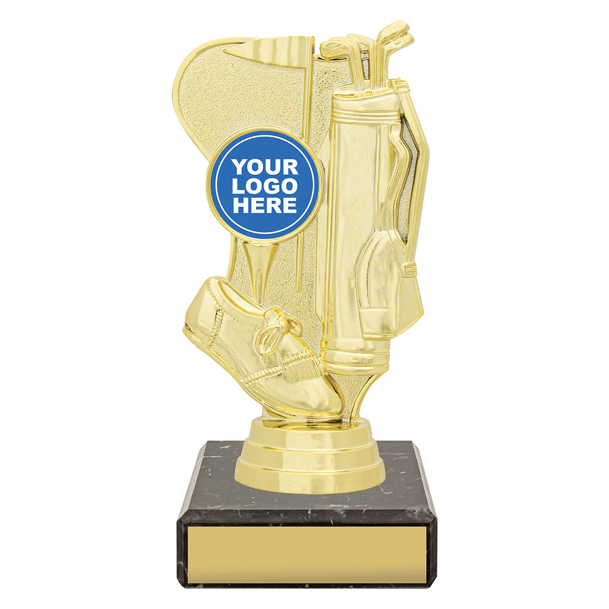 Figure Trophy - Golf Theme